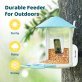Birdfy® Feeder 1 Smart Bird Feeder with Camera, Solar Panel, and Free AI Lifetime Subscription