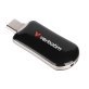 Verbatim® Plectra USB-C® Flash Drive, Black (64 GB)